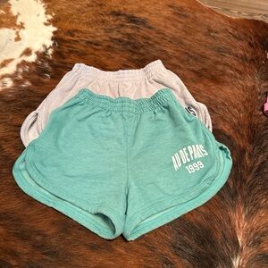 Women's Green Bike Shorts